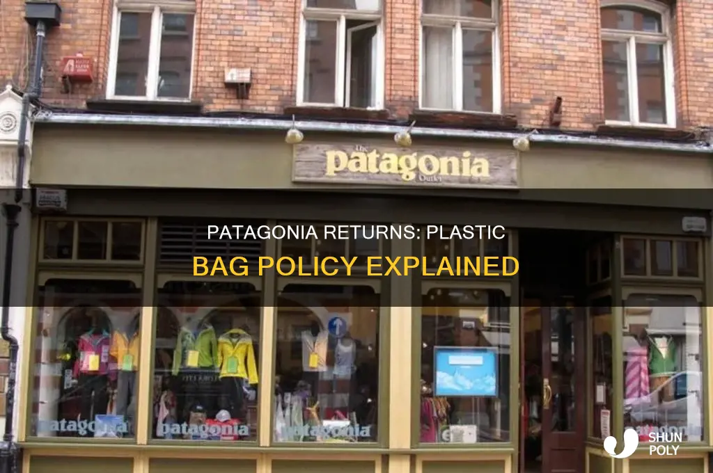 can i return patagonia out of plastic bag