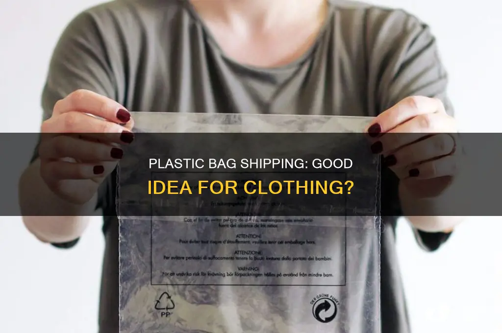 can i ship clothing in a plastic bag