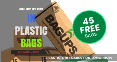 Shipping UPS: Plastic Bags Do's and Don'ts