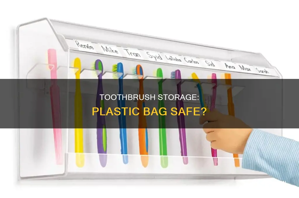 can i store a toothbrush in a plastic bag