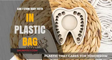 Storing Baby Teeth: Plastic Bag Safe?