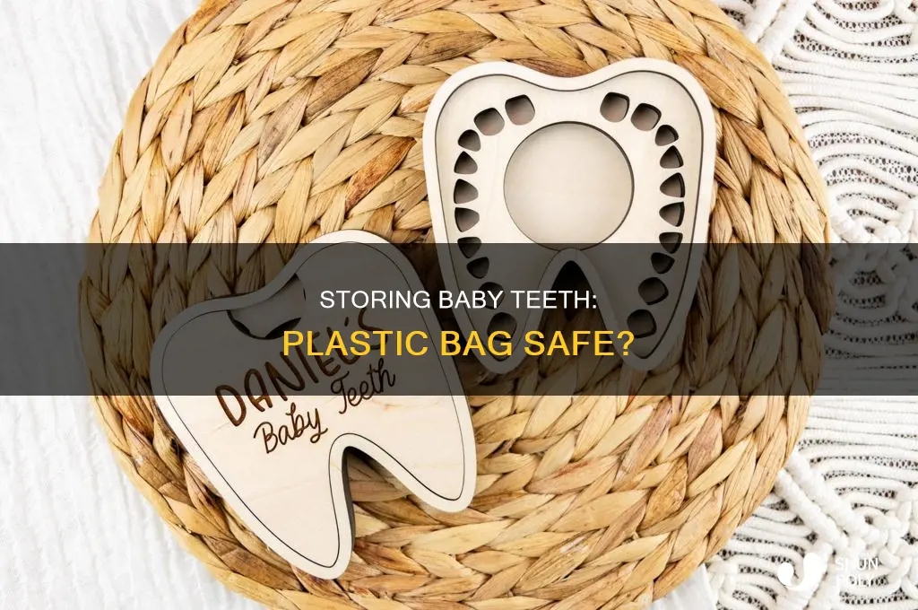 can i store baby teeth in plastic bag