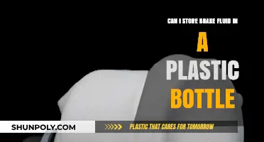 Storing Brake Fluid in Plastic Bottles: Safe or Risky Practice?