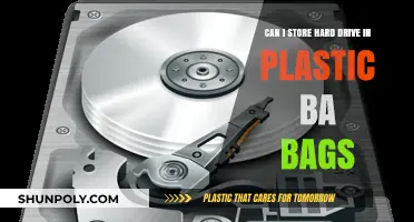 Storing Hard Drives: Plastic Bag Safety