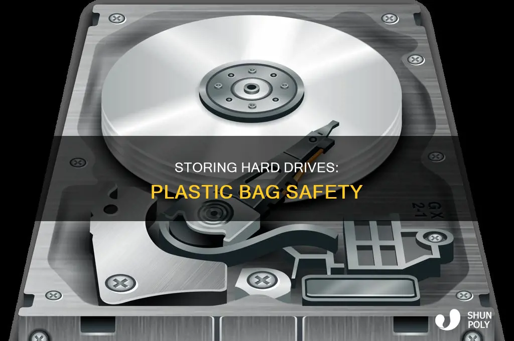 can i store hard drive in plastic ba bags