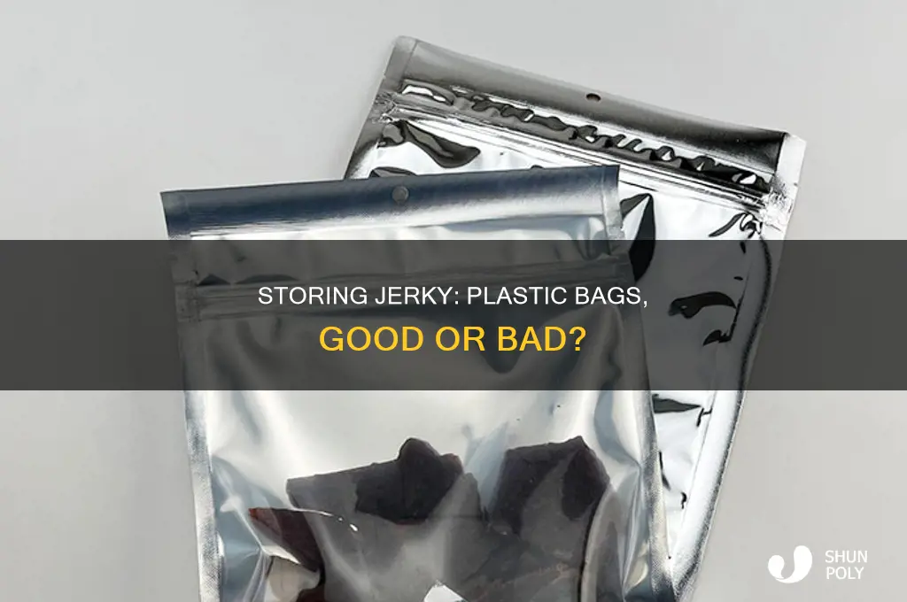 can i store jerky in plastic bags