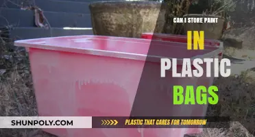 Storing Paint: Plastic Bags – Good or Bad?