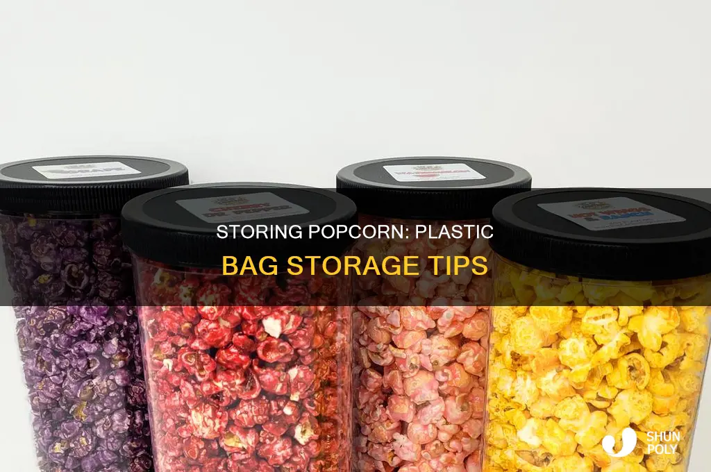 can i store popcorn in a plastic bag