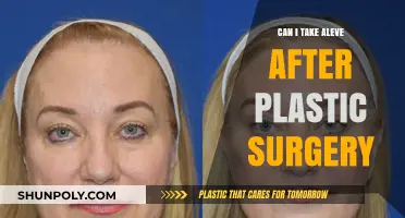 Post-Plastic Surgery Pain Relief: Is Aleve Safe to Take?
