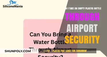 Can You Bring an Empty Plastic Bottle Through Airport Security?