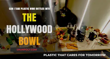 Plastic Wine Bottles at Hollywood Bowl: Allowed or Not?