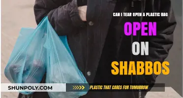 Shabbos and Plastic Bags: What's Allowed?