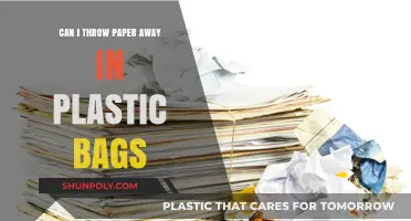 Paper Disposal: Plastic Bags Do's and Don'ts