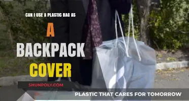 Plastic Bag Backpack Cover: Good or Bad Idea?