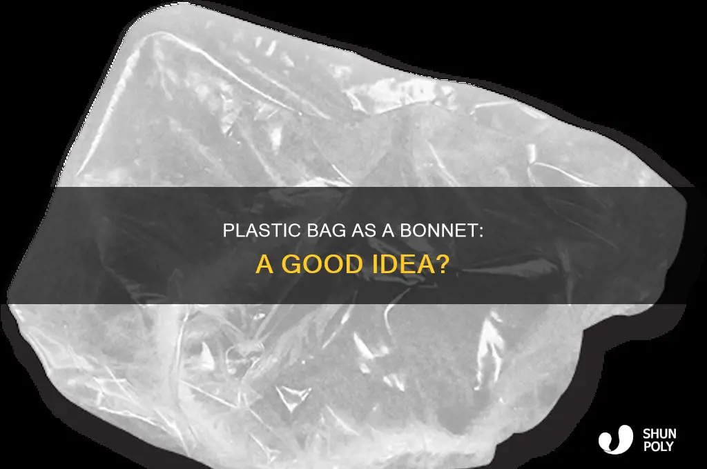 can i use a plastic bag as a bonnet