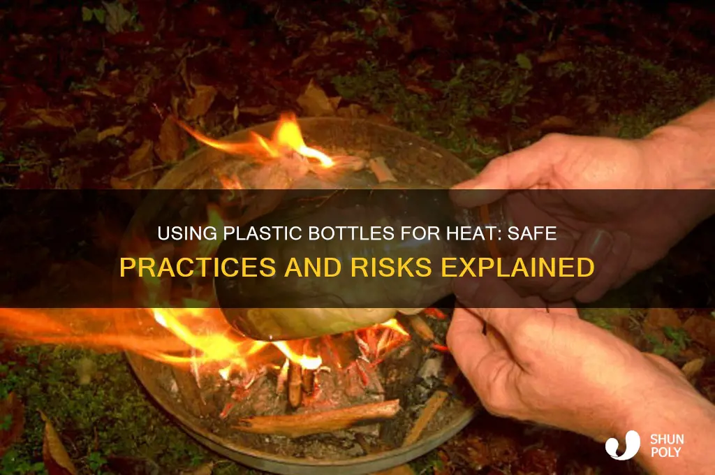 can i use a plastic bottle that heat