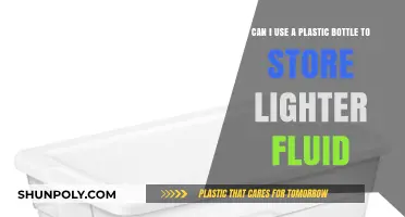 Storing Lighter Fluid in Plastic Bottles: Safe or Risky Practice?
