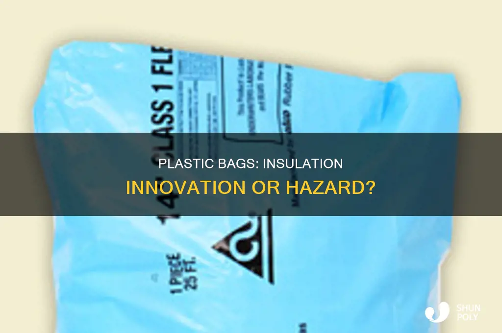 can i use plastic bags for insulation