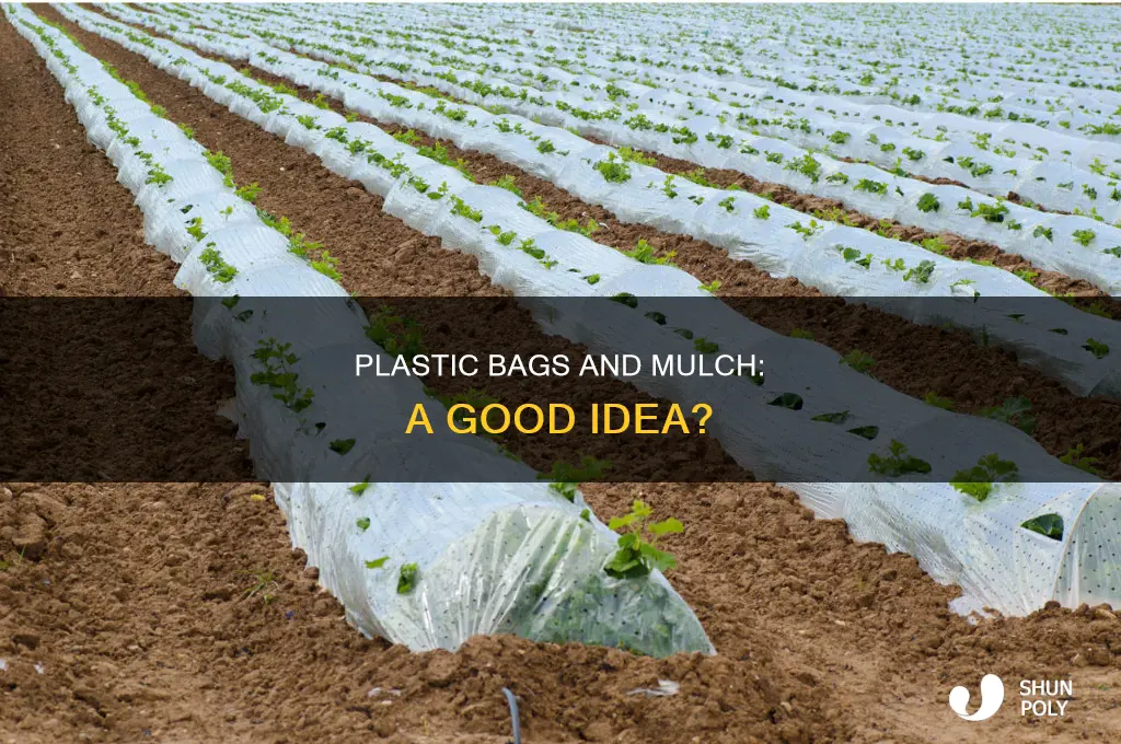 can i use plastic bags under mulch