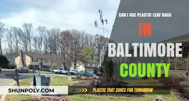 Leaf Bagging: Plastic Bags and Baltimore County Laws