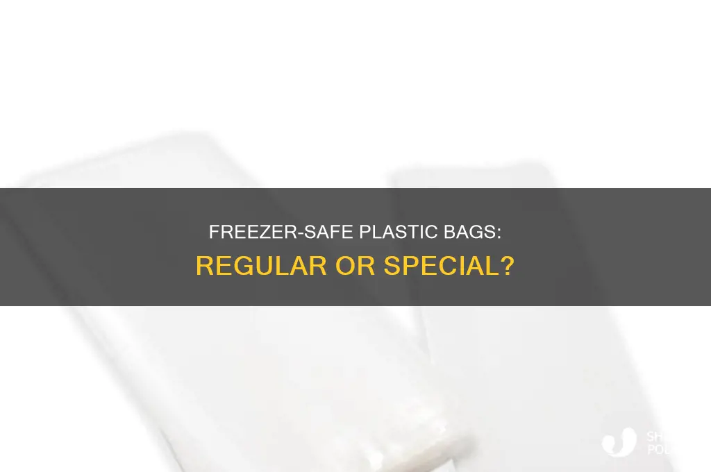 can i use regular plastic bag in freezer