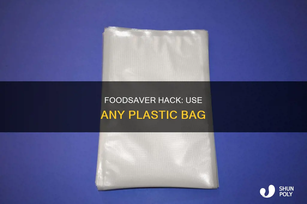 can i use regular plastic bags with a foodsaver