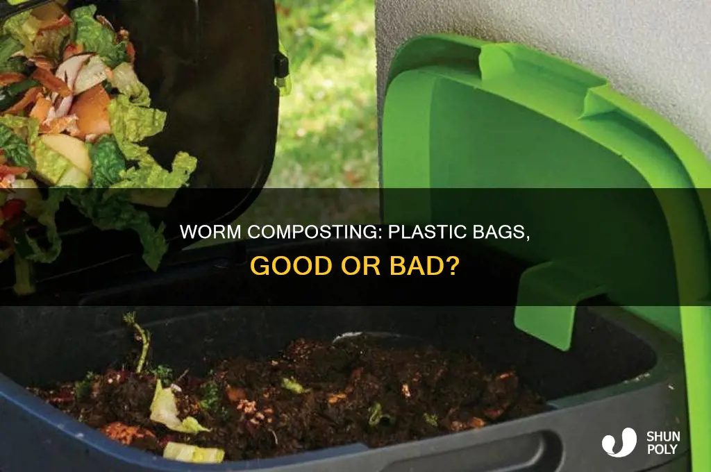 can i vermicompost in a plastic bag