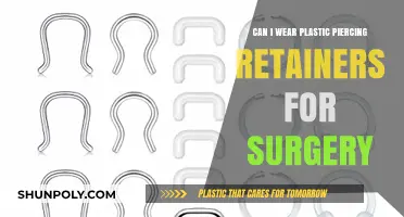 Plastic Piercing Retainers: Safe for Surgery or Risky Choice?