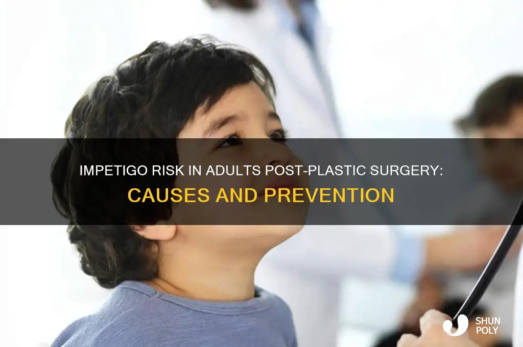 can impetigo in adults after plastic surgery