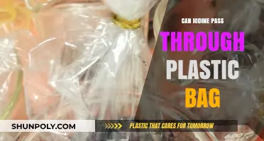 Iodine Penetration: Plastic Bags' Permeability