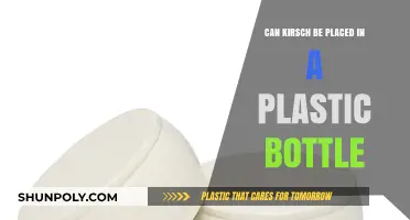 Can Kirsch Be Stored in Plastic Bottles? A Storage Guide