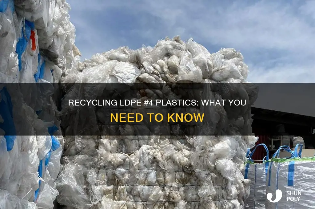can ldpe 4 be recycled with plastic bags