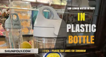 Can Lemon Water Be Stored in Plastic Bottles? Safety Tips