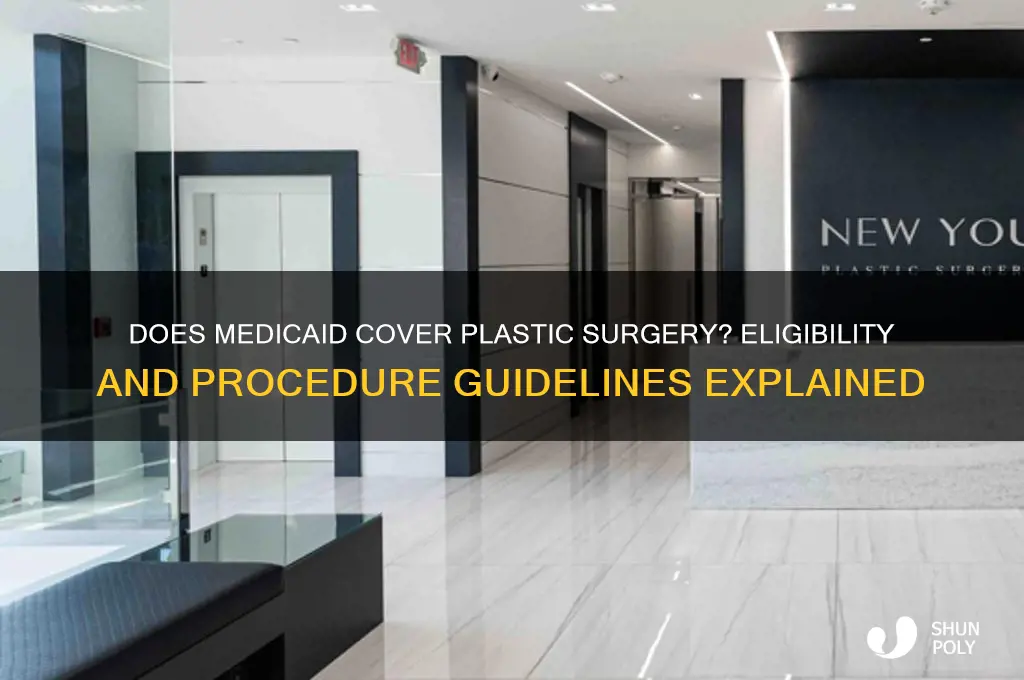 can medicaid cover plastic surgery