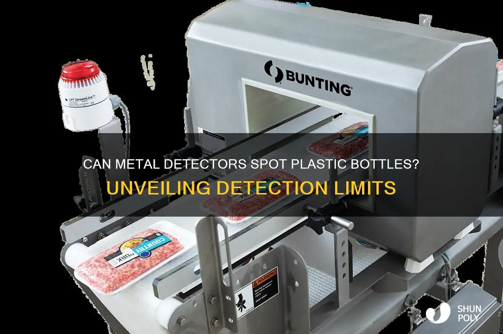 can metal detectors detect plastic bottles