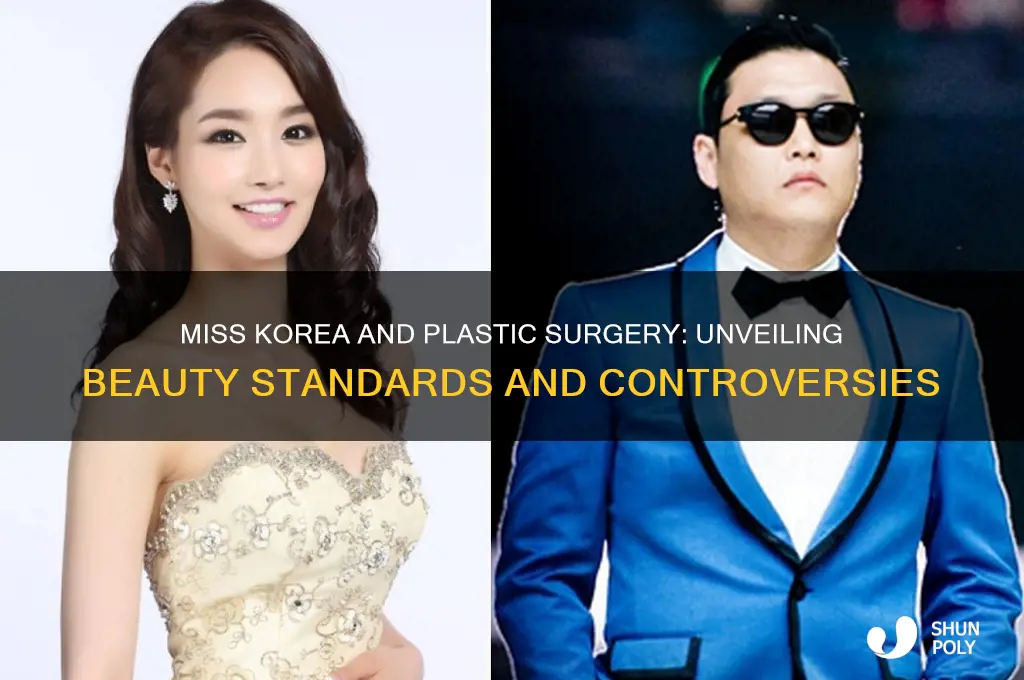 can miss korea have plastic surgery
