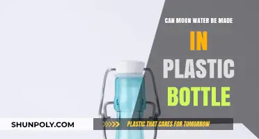 Can Moon Water Be Safely Made in a Plastic Bottle?