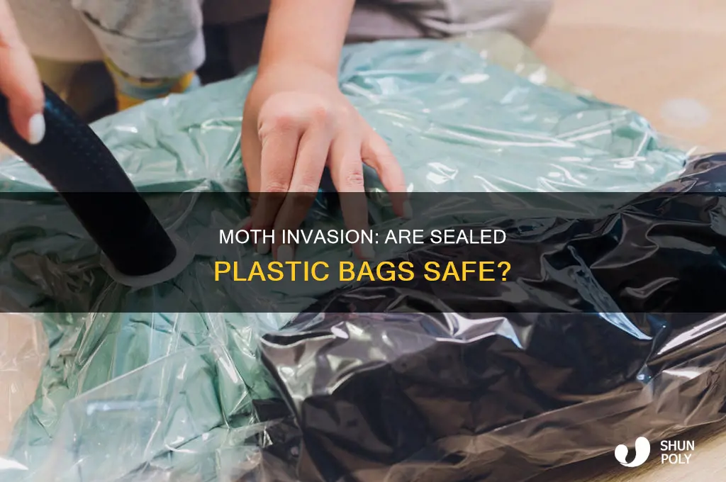 can moths get into sealed plastic bags