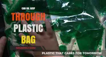 Oil and Plastic: Will Oil Seep Through?