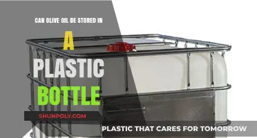 Olive Oil Storage: Is Plastic Safe for Long-Term Use?