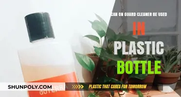 Using On Guard Cleaner in Plastic Bottles: Safe or Risky?