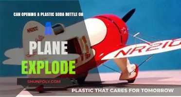 Can Opening a Plastic Soda Bottle on a Plane Cause an Explosion?