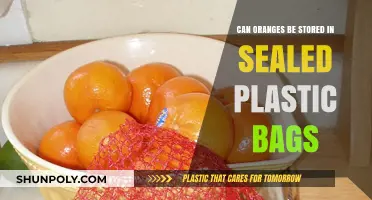 Storing Oranges: Sealed Bags, Good or Bad?