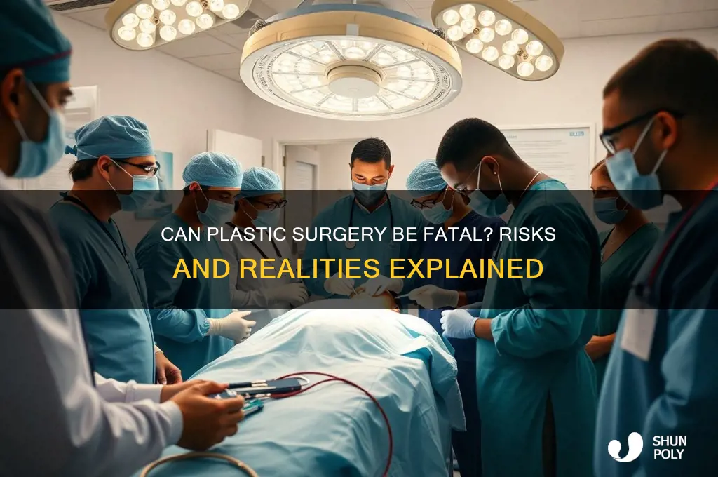 can people die from plastic surgery