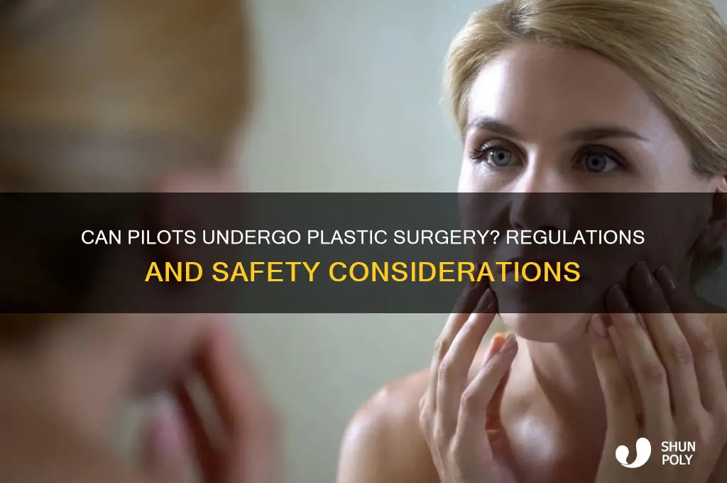 can pilotds get plastic surgery