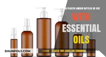 Can Plastic Amber Bottles Safely Store Essential Oils?