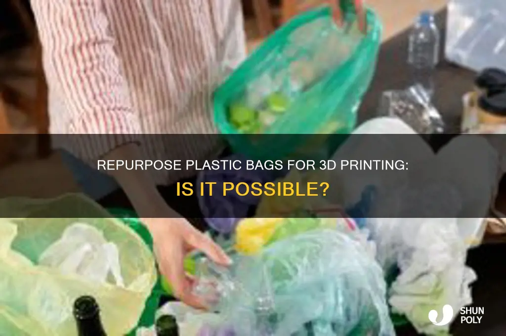 can plastic bags be for 3d printing