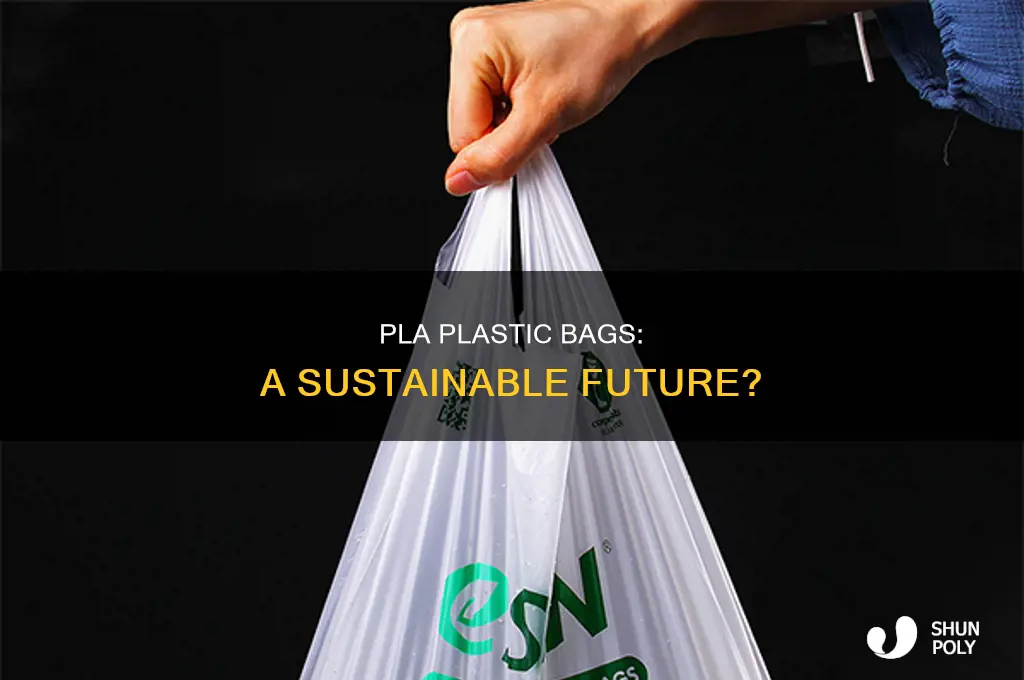 can plastic bags be made of pla polylactic acid