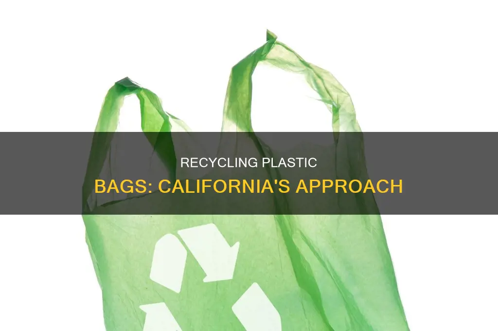can plastic bags be recycled california