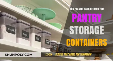 Plastic Bags: Pantry Storage Solution?
